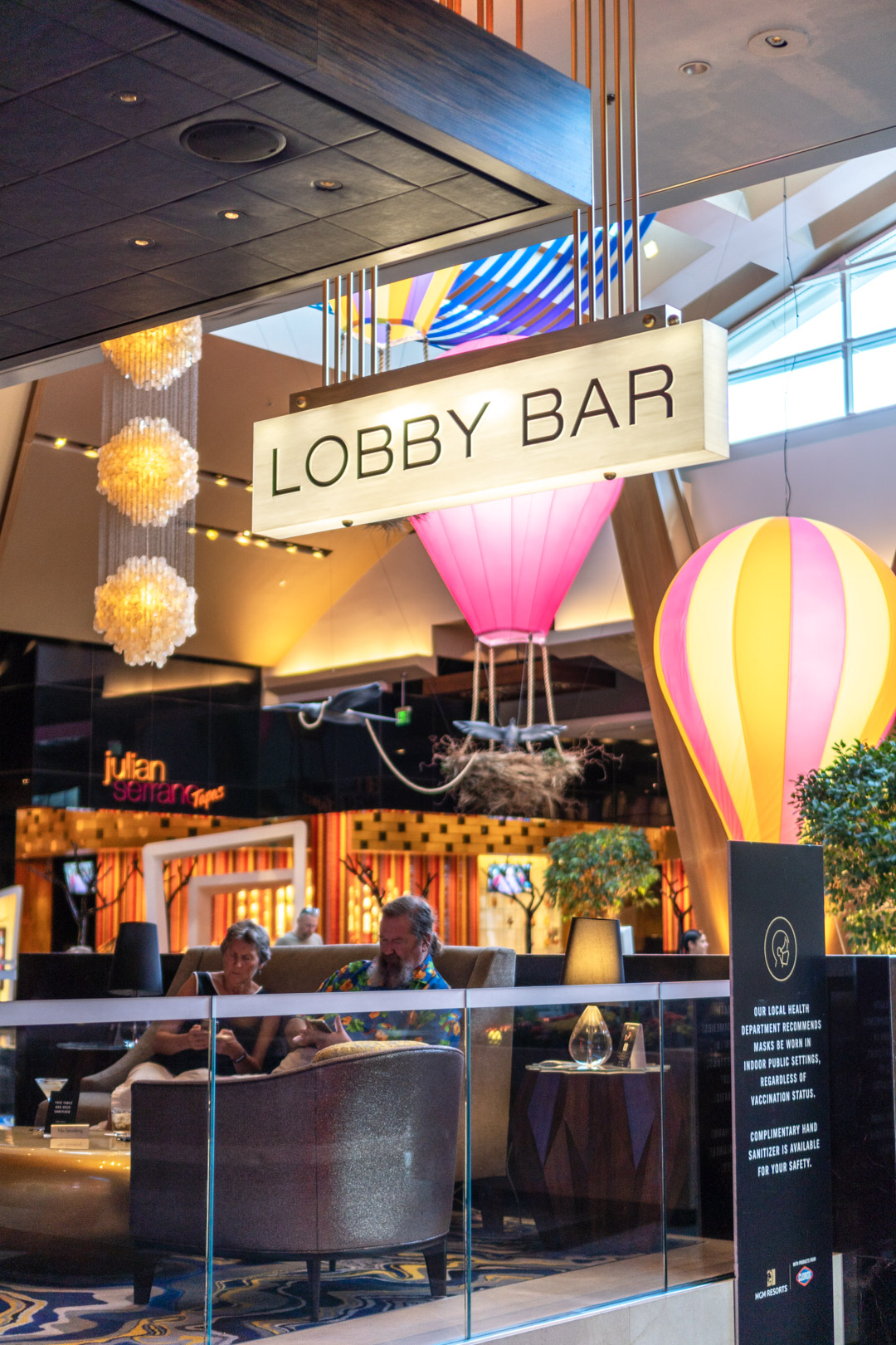 myVEGAS Rewards Free Cocktail at Aria's Lobby Bar